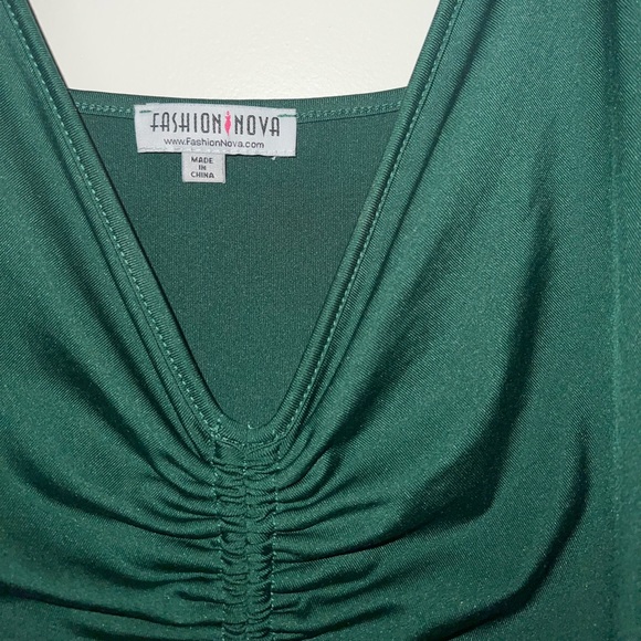 Shangai Ruched Dress - Fashion Nova - Picture 2 of 4